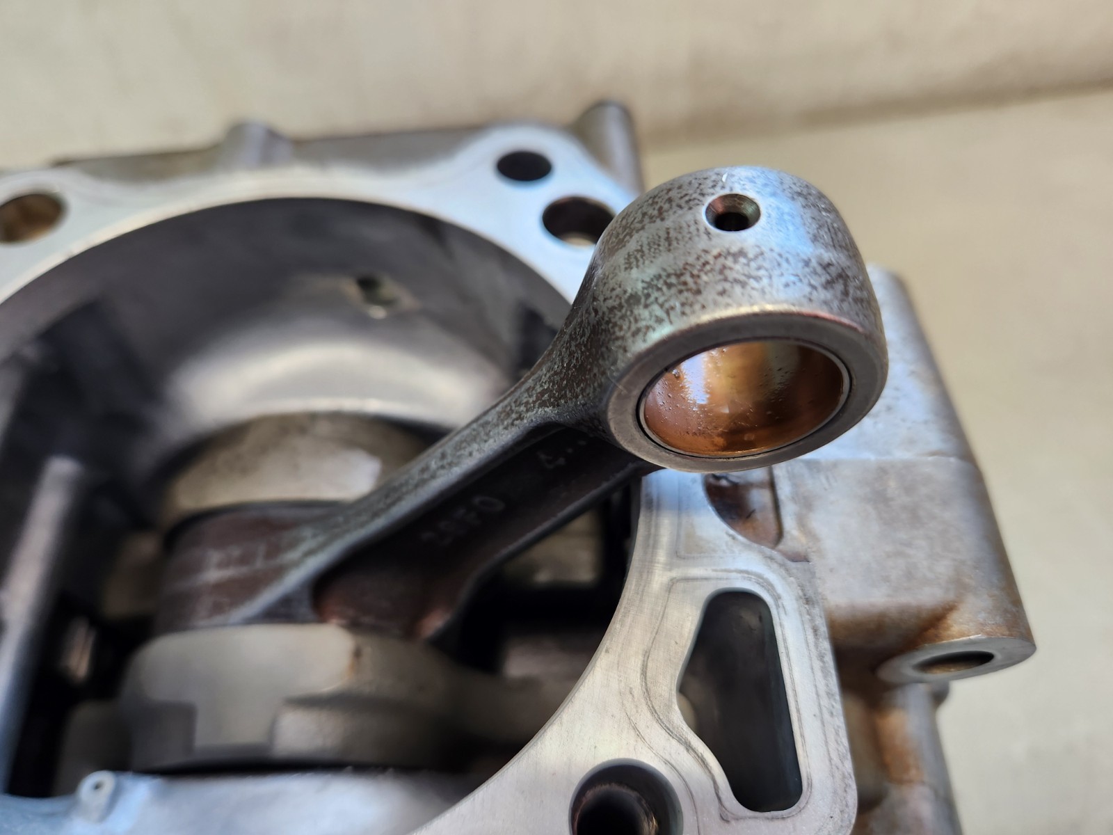 03-08 LTZ400 ltz KFX DVX 400 engine motor bottom end crank case transmission