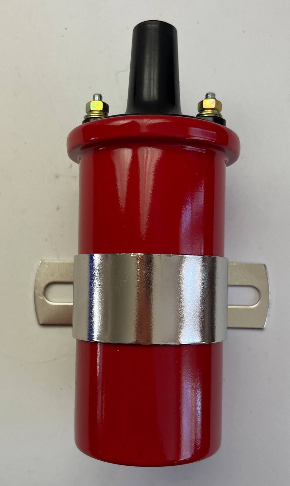 FORD 460 429 400 351C/M Small HEI Distributor + 45K Coil + RED USA PLUG WIRES