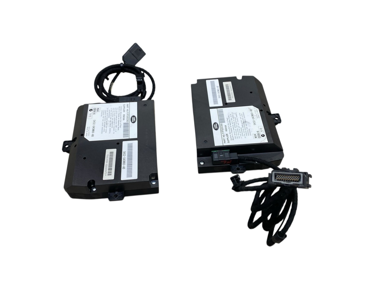 2011 Aston Martin Rapide Driver & Passenger Seat Display Screen Set 5H32045M80AB