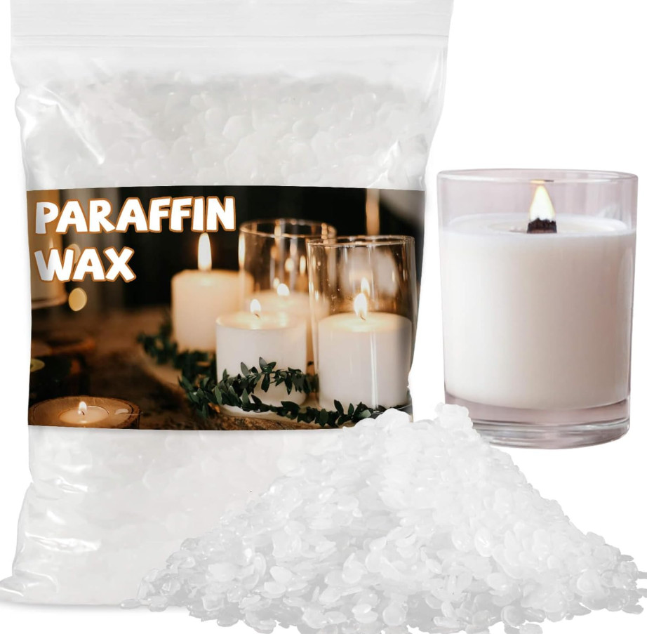 Wax for Candle-Making White Wax Beads, Wax Bulk for DIY Craft,Candle Making, USA