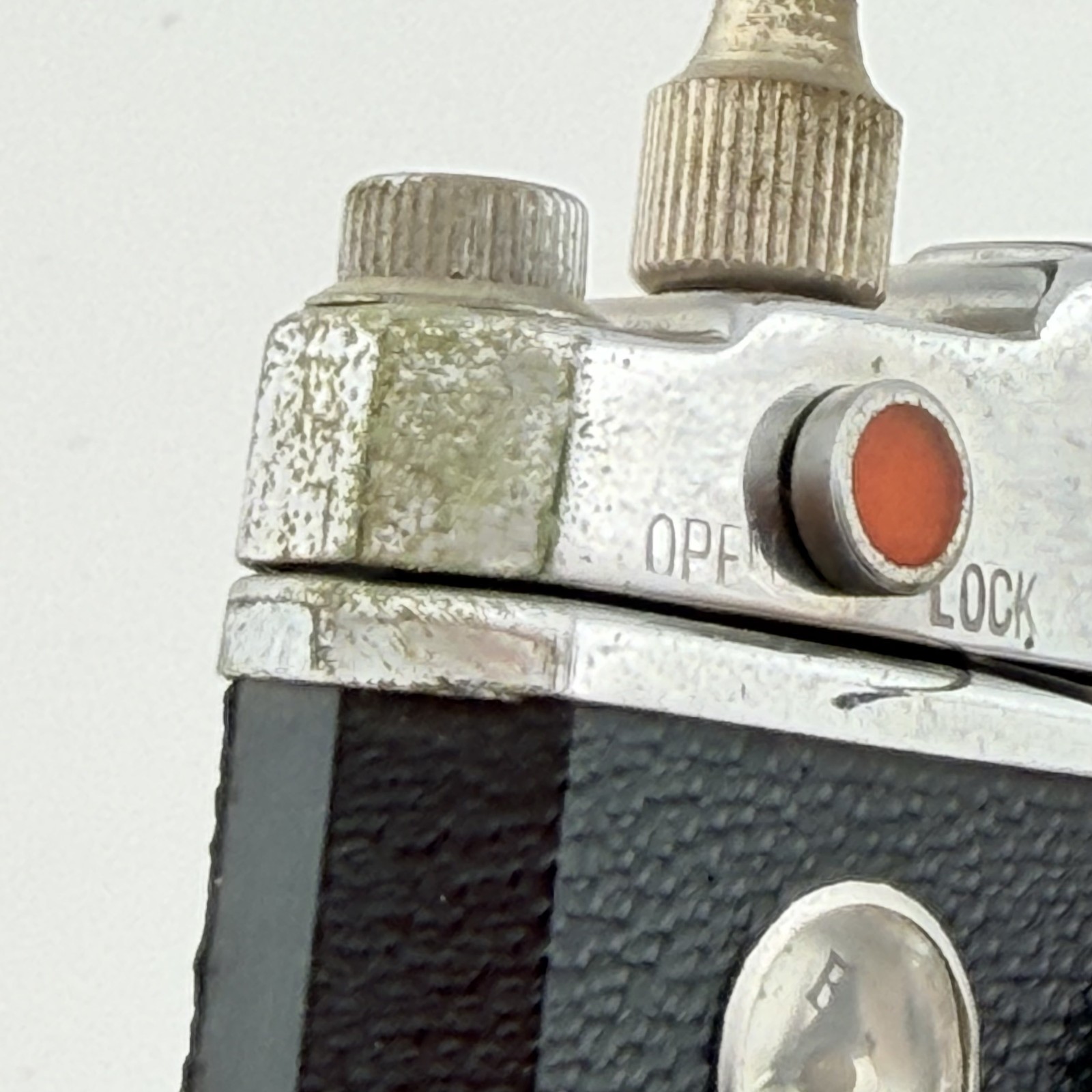 Vintage K.K.W. Camera Lighter Photo-Flash with Tripod & Compass Japan