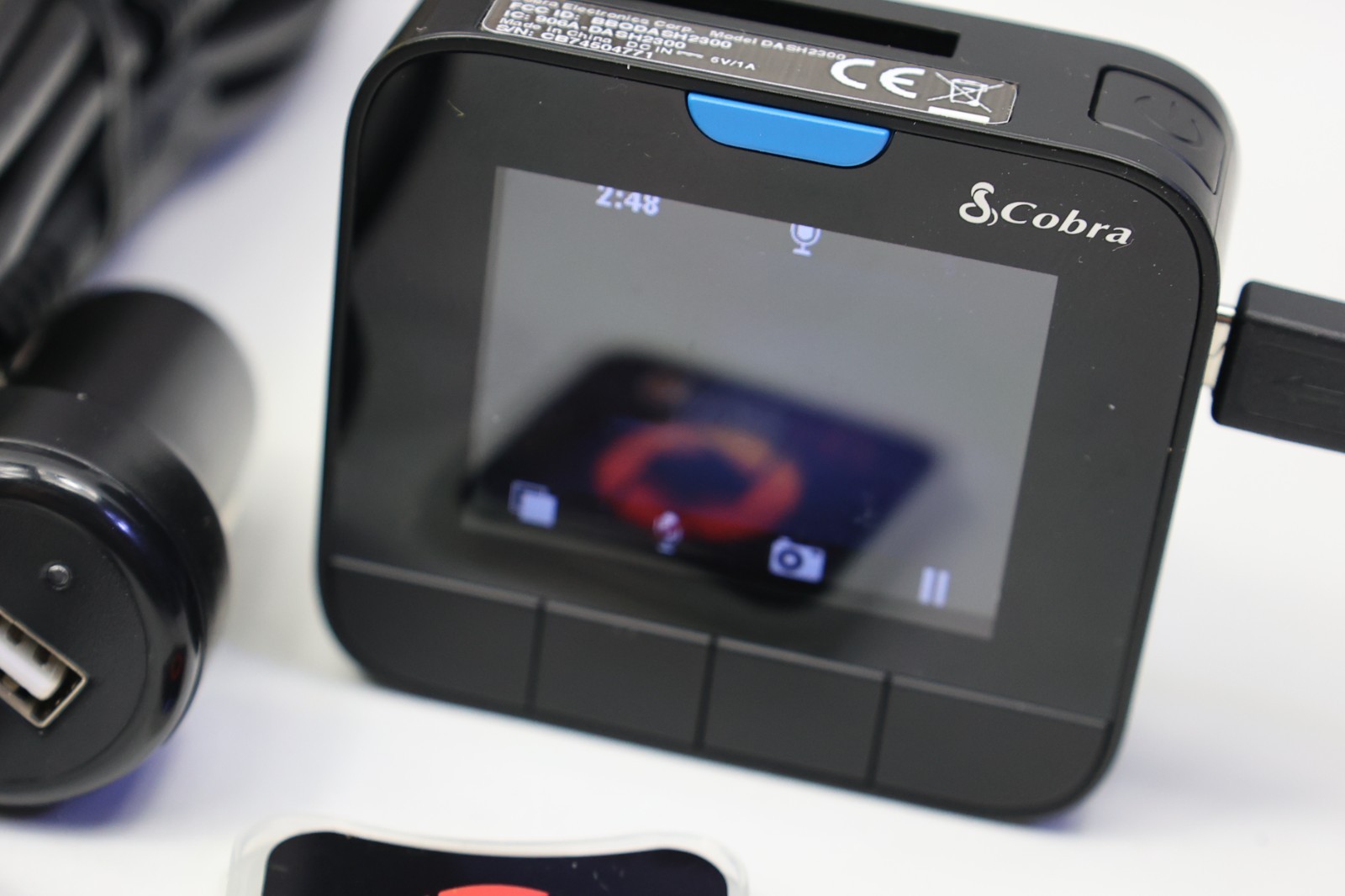 Cobra Dash2300 Drive HD Dash Camera - Incomplete - Parts or Repair - Pre-Owned