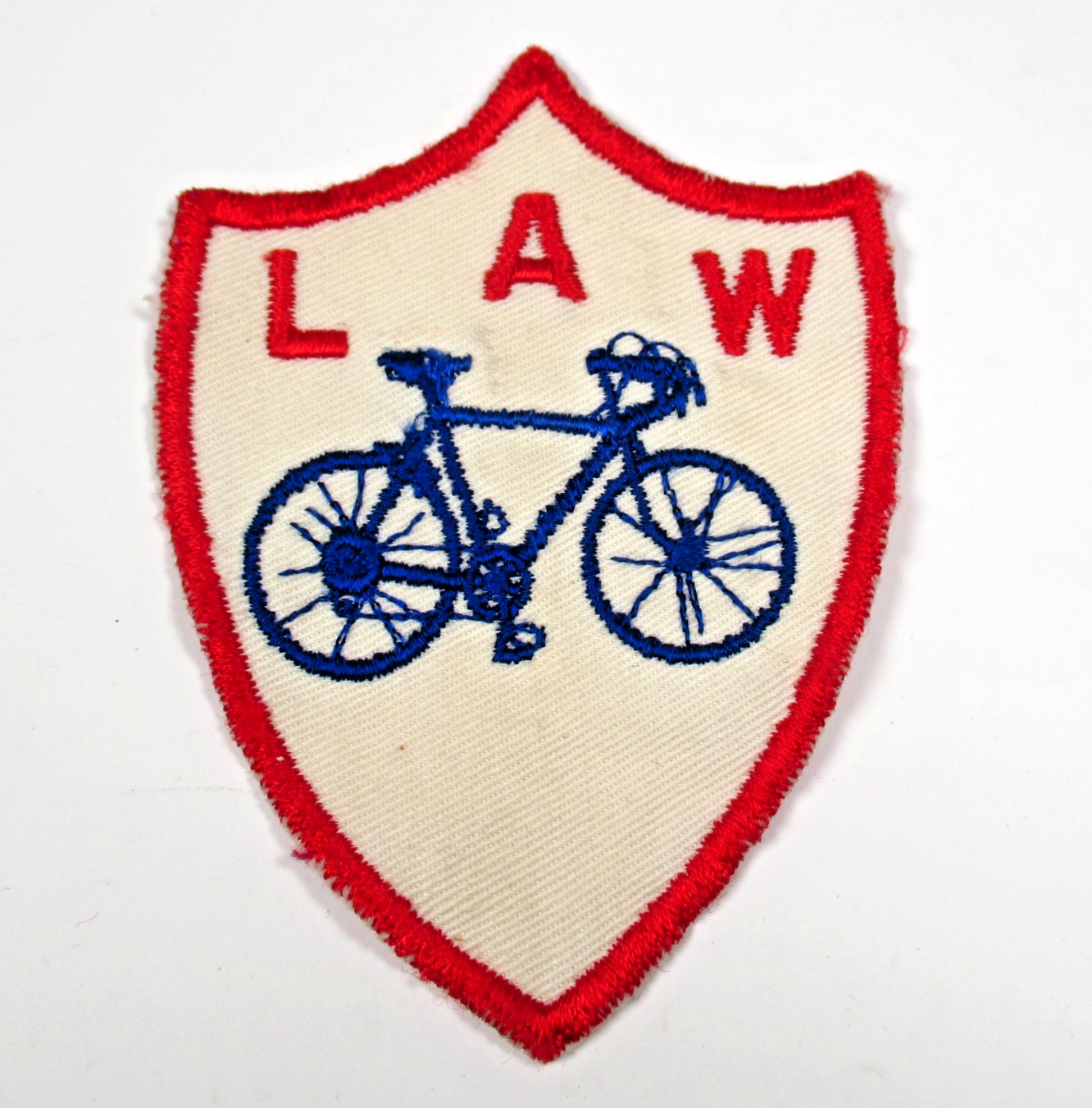 League of American Wheelmen Vintage Cycling Patch LAW Bicycle