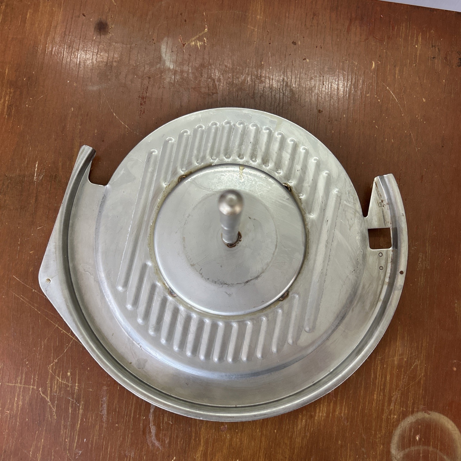 HOBART 512 Slicer Knife Guard Cover Assembly Stainless Steel with Set Screw 12”