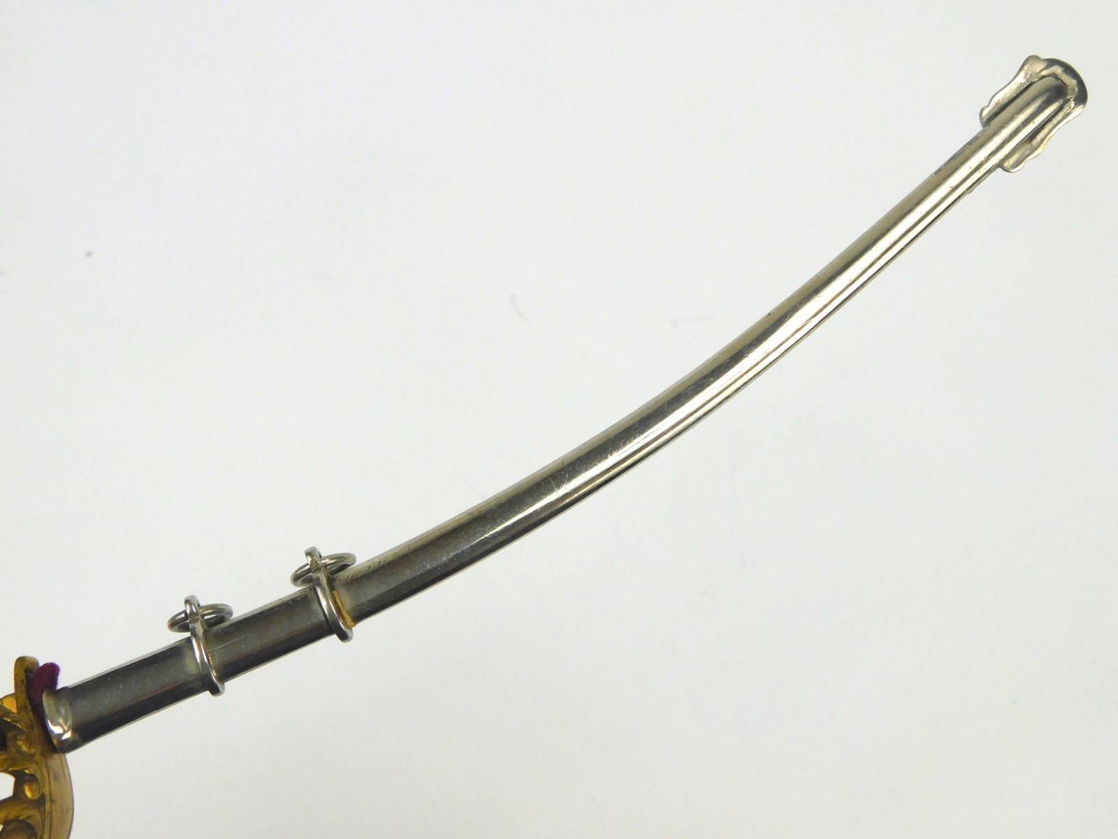 German Germany WW1 Miniature Sword & Scabbard Letter Opener Military Decor C