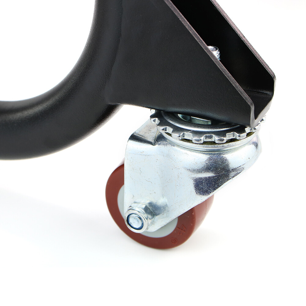 Steel Motorcycle Rear Wheel Mobile Lift Frame Bracket Stand Universal Black