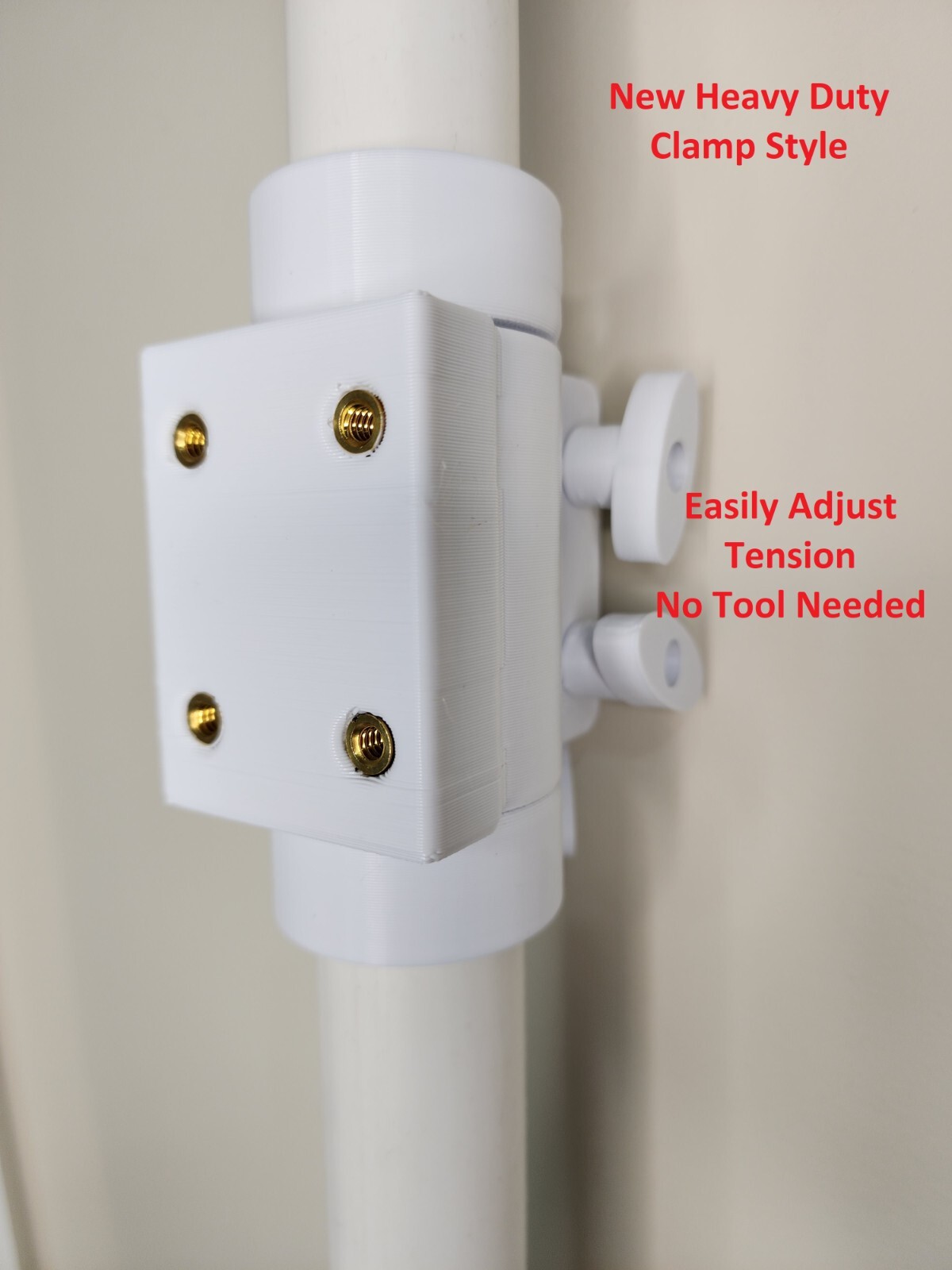 Transducer Pole Boat Mount for 1" PVC, Wooster Pole, or Summit Pole - Livescope