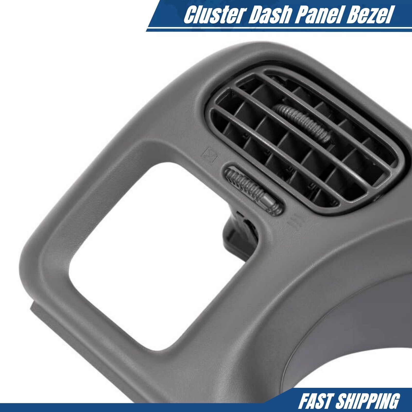 Dash Radio Cluster Bezel Cover Single Din Fit For 98-05 Chevy S10 Blazer Jimmy
