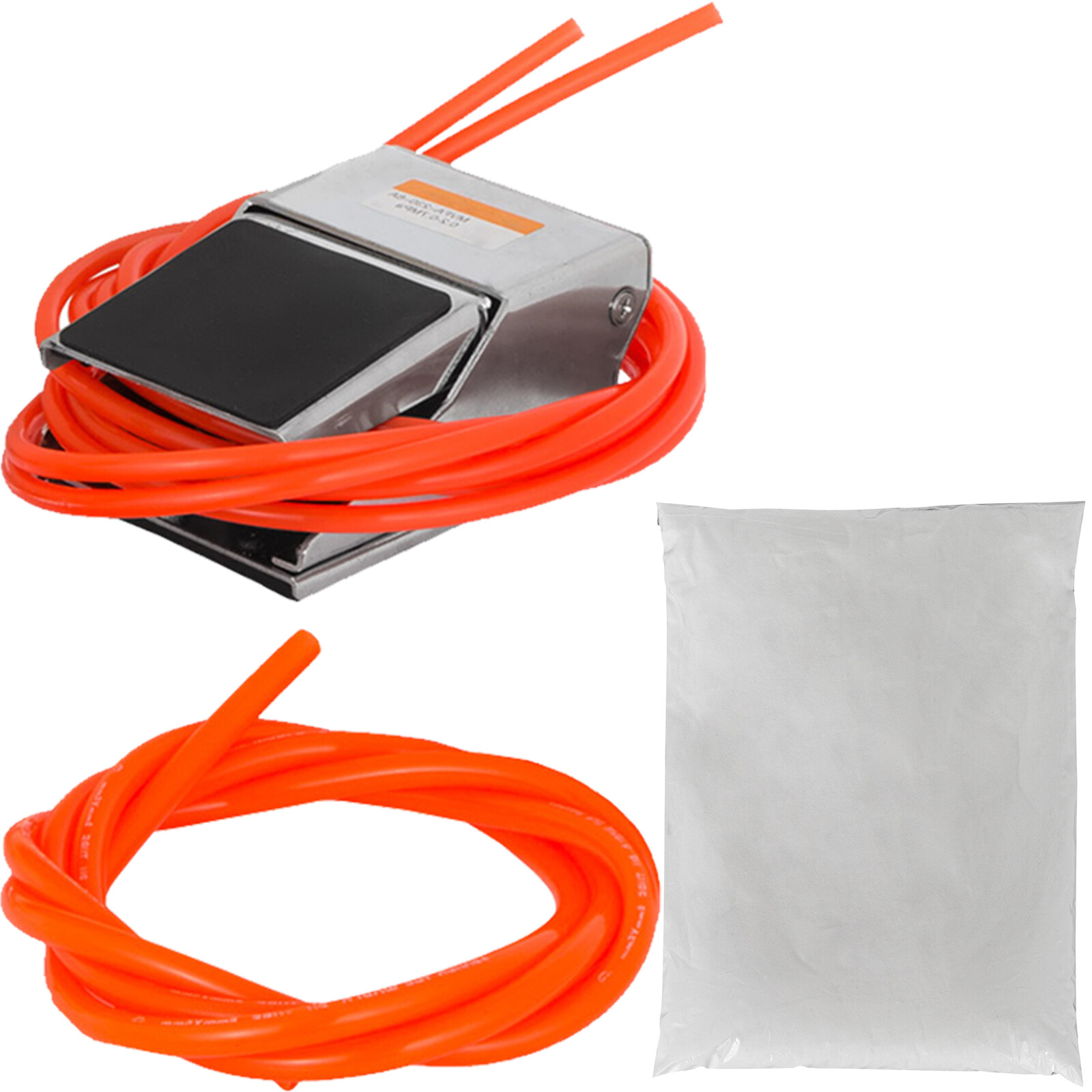 Dental Twin-pen Double Pen Sand Blaster Sandblaster Unit w/LED Bulb 2 Tanks