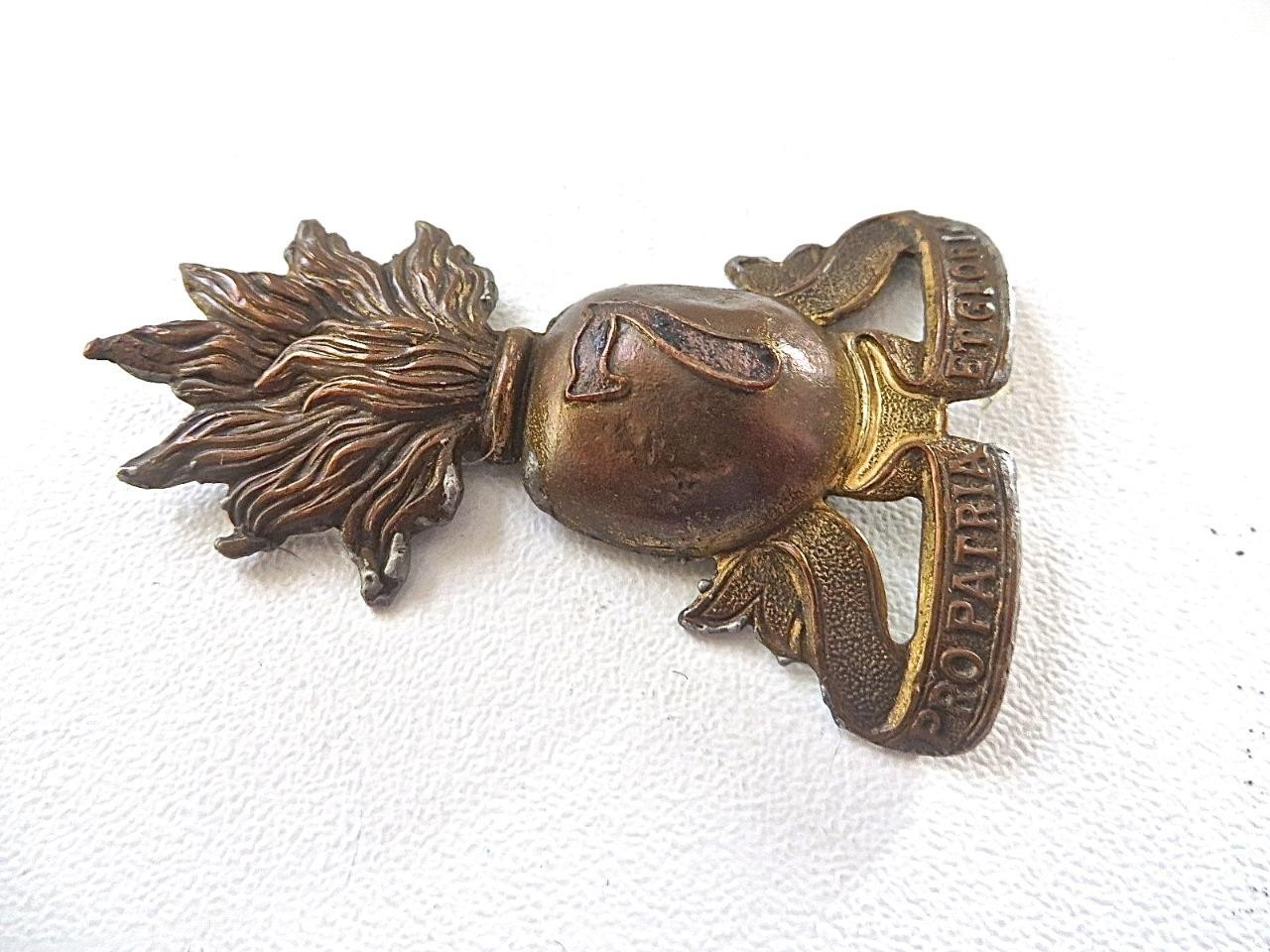 Civil War Union Army NY National Guard 7th Excelsior Brigade Shako Badge