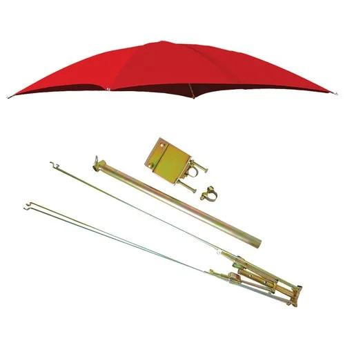 Tractor Umbrella Assy 54-Inch ROPS Mount Duck Canvas Red