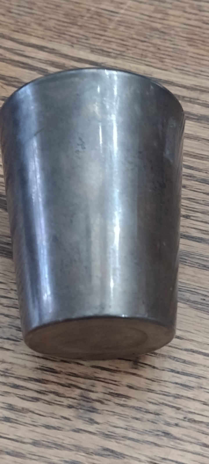 Vintage Sterling Silver Wrapped Glass Shot Glass