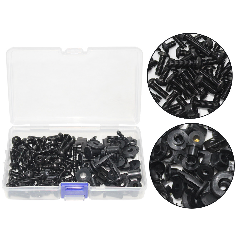 Stainless Steel Fairing Bolts Kit Screws For Suzuki GSXR600 / GSXR750 / GSXR1000