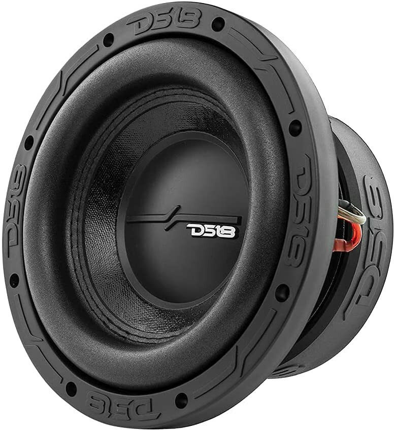 DS18 ZR8.2D 8" Car Subwoofer with 900 Watts Dvc 2-Ohm