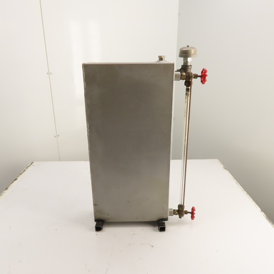 4.5 Gallon Steel Vertical Hydraulic Oil Reservoir Tank with Breather