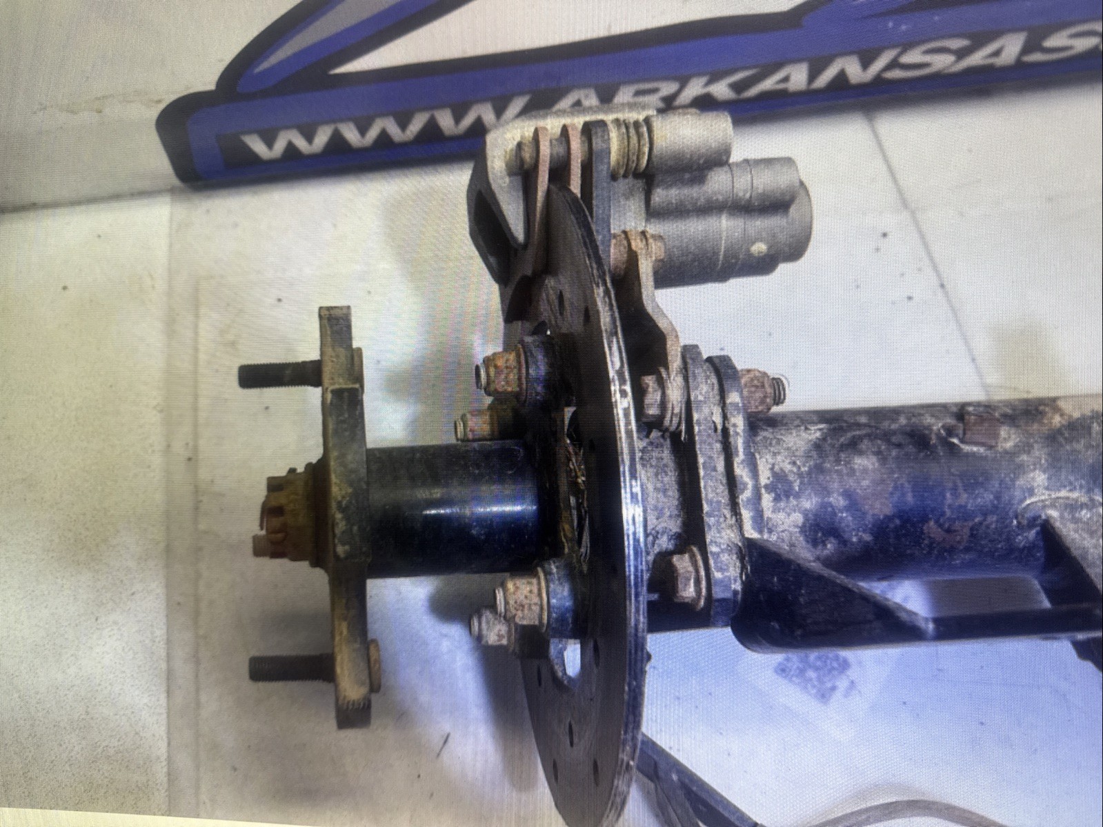 P1-6 Rear End Axle Differential Hubs 06 Honda TRX500 TRX 500 Foreman 4x4 2006