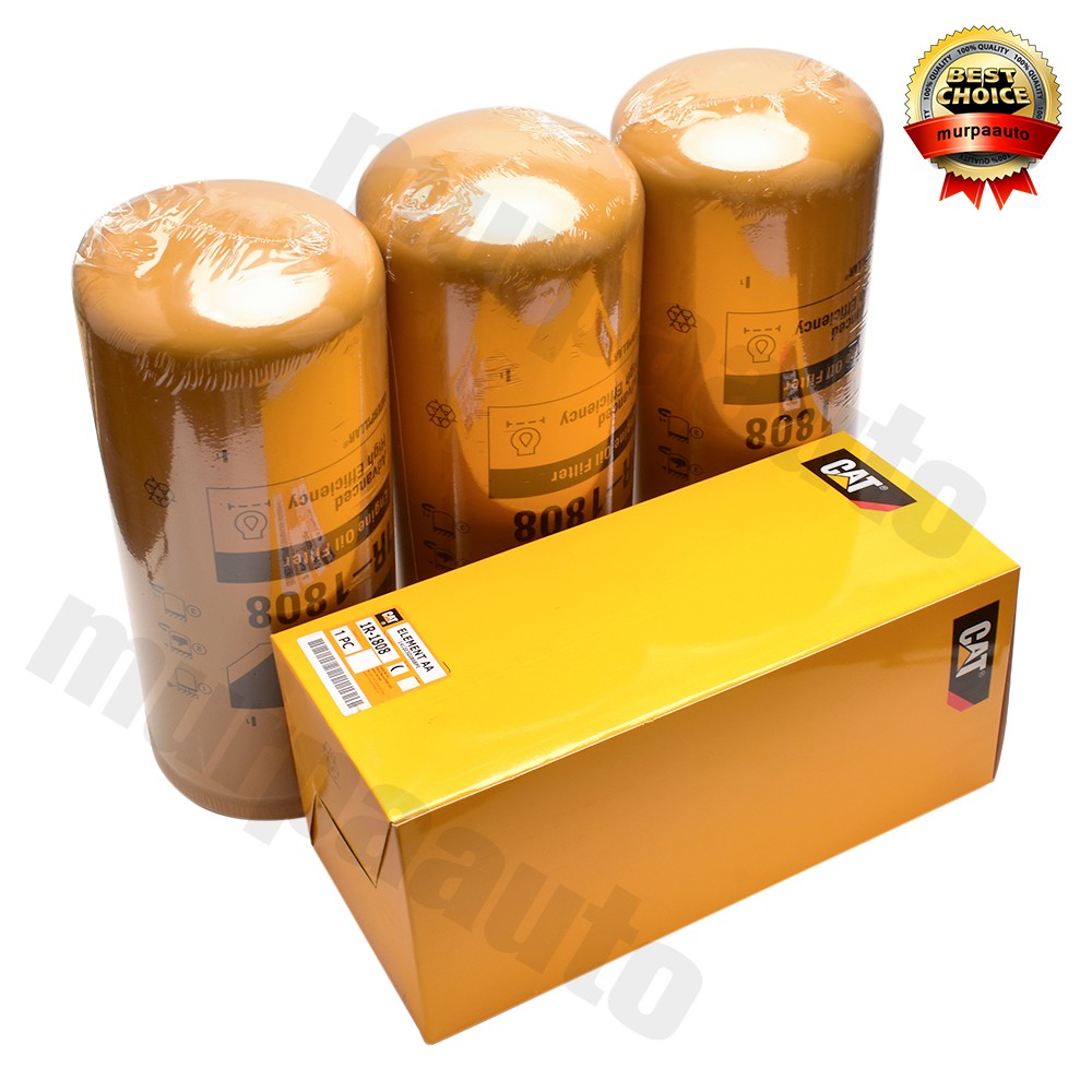 3x Caterpillar CAT 1R-1808 1R1808 Engine Oil Filter 3406 C15 Advanced Efficiency