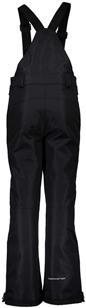 Obermeyer 283556 Unisex-Child Surface Fz Suspender Pant, Black, Medium