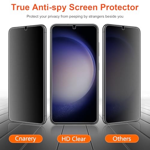 2 Pack for Samsung Galaxy S23 Matte Privacy Screen Protector Sansung Galaxy S23