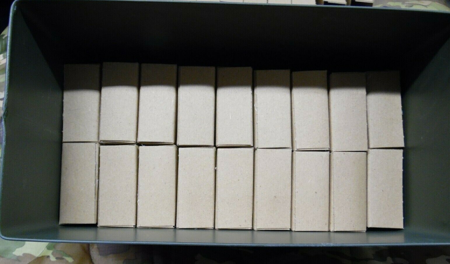 5.56 .223 4 Pocket Bandoleer Cardboards 28 Each New