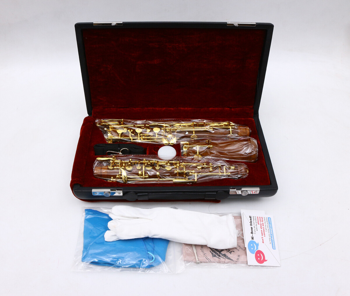 Professional oboe Nice Sound C key Rosewood Body 3rd Octave left F Key With Case