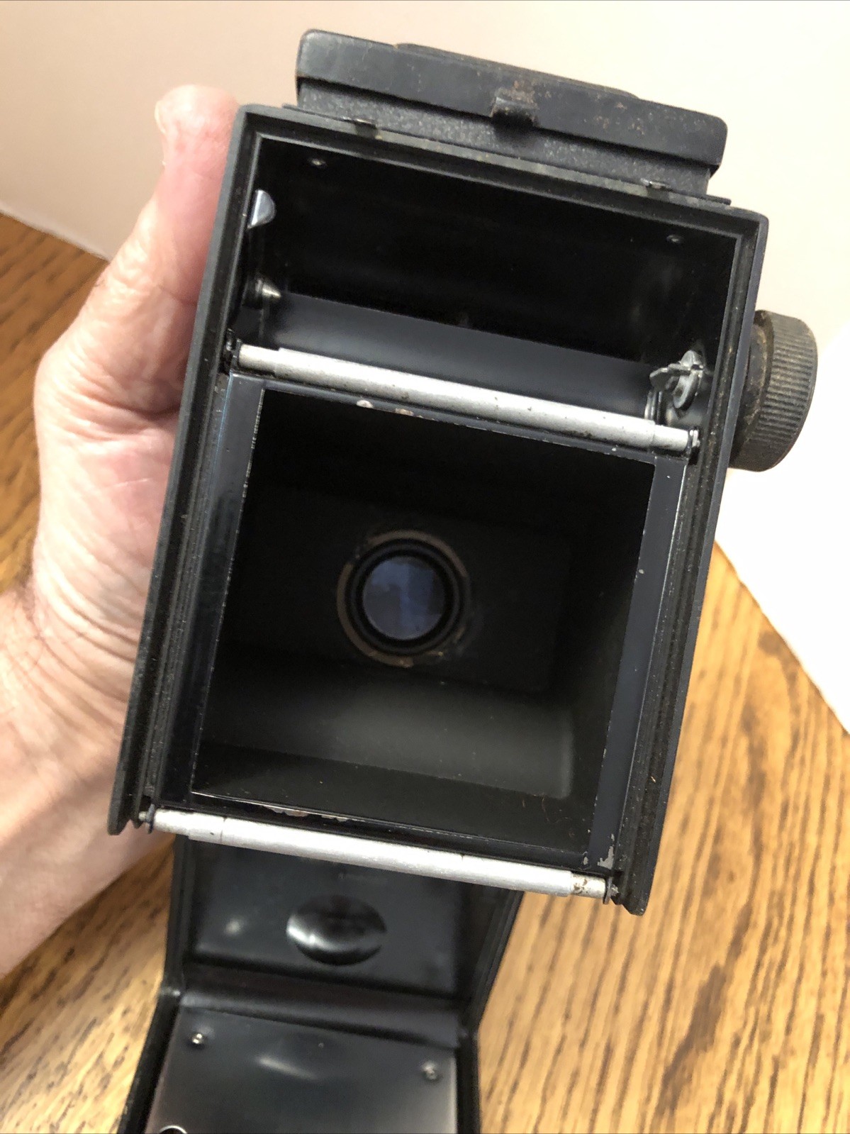 ARGUS ARGOFLEX MODEL E CAMERA W/Leather Case - 1940’s vintage 75mm For Parts