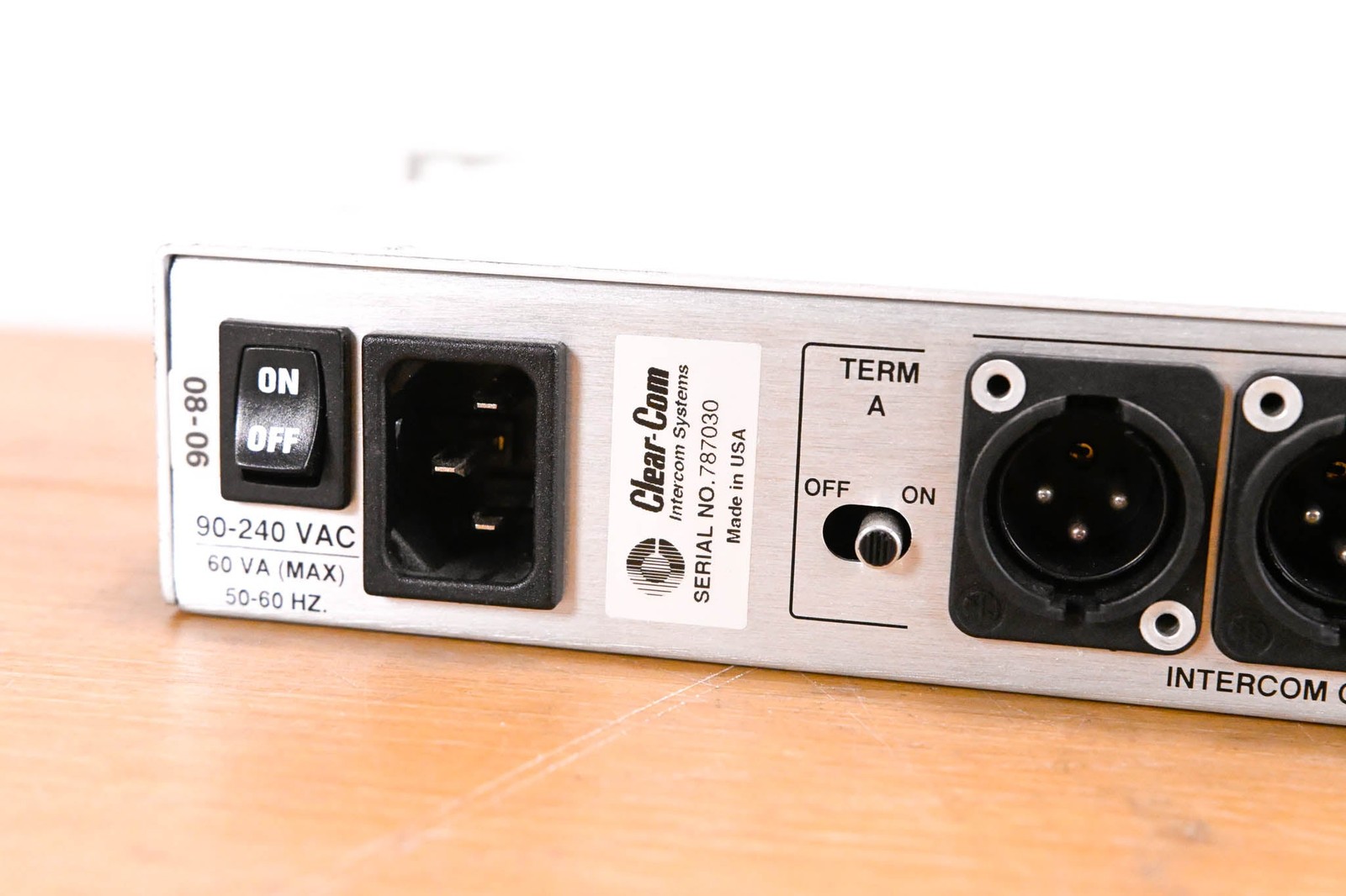 Clear-Com MS-232 1RU Two-Channel Main Station CG01VT1