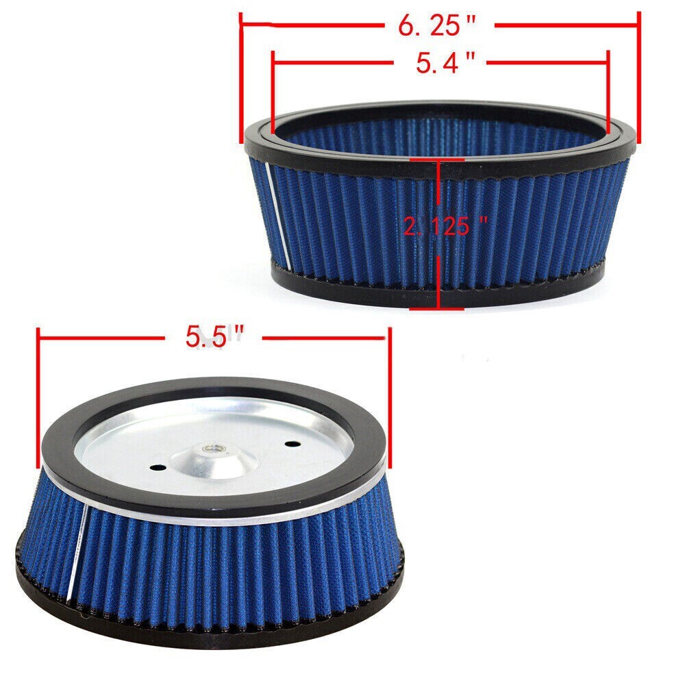Drag 880-212 High Flow Air Filter For Harley Davidson Screamin Eagle 29442-99A