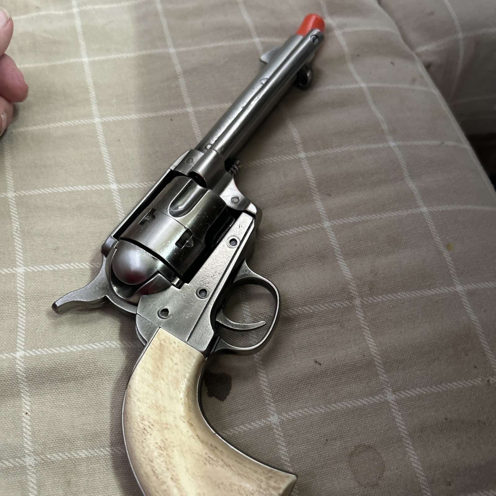 vintage COLT SINGLE ACTION ARMY .45 REVOLVER REALISTIC MOVIE PROP gun replica