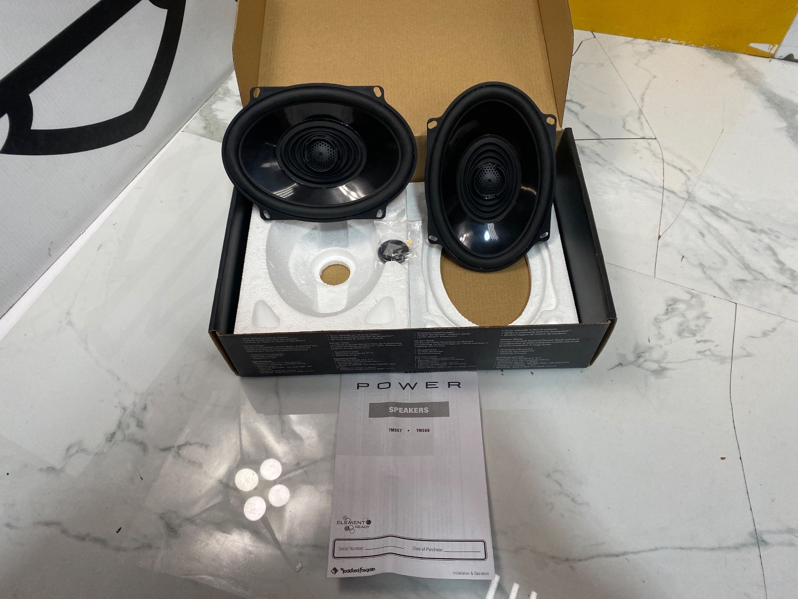 Rockford Fosgate 5x7” Harley Davidson CVO Touring Saddlebag Speakers Bagger