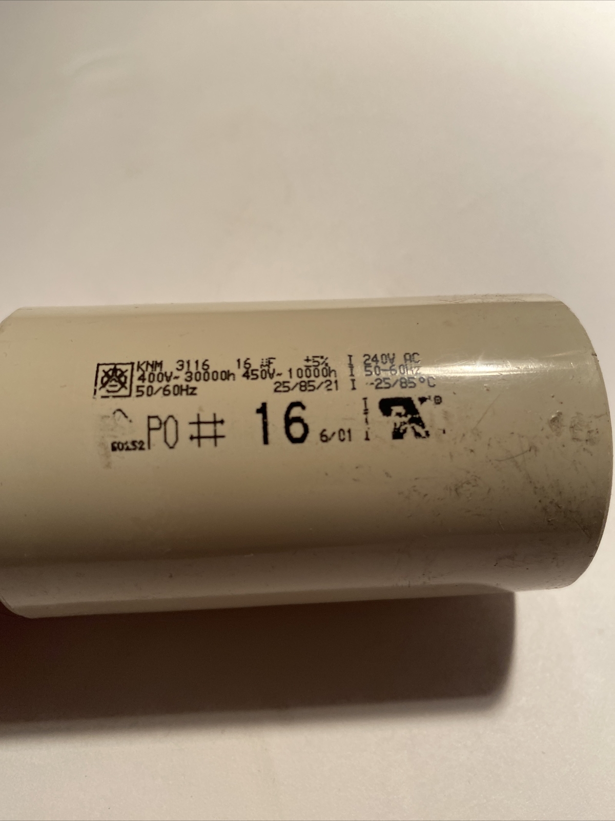 KNM capacitor 3116 240VAC atq
