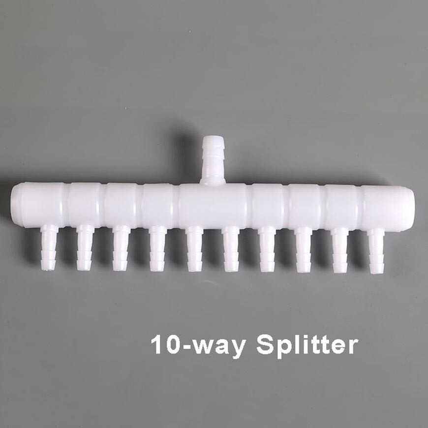 Air Line Splitter Manifold / Plastic Valve 2-8 Way for Aquarium Pond Air Pump