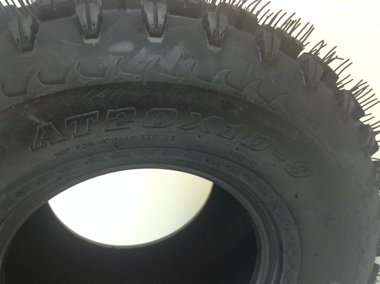 21x7-10 & 20x10-9 NEW ATV TIRE SET (All 4 Tires) Yamaha Raptor 660 700 700R