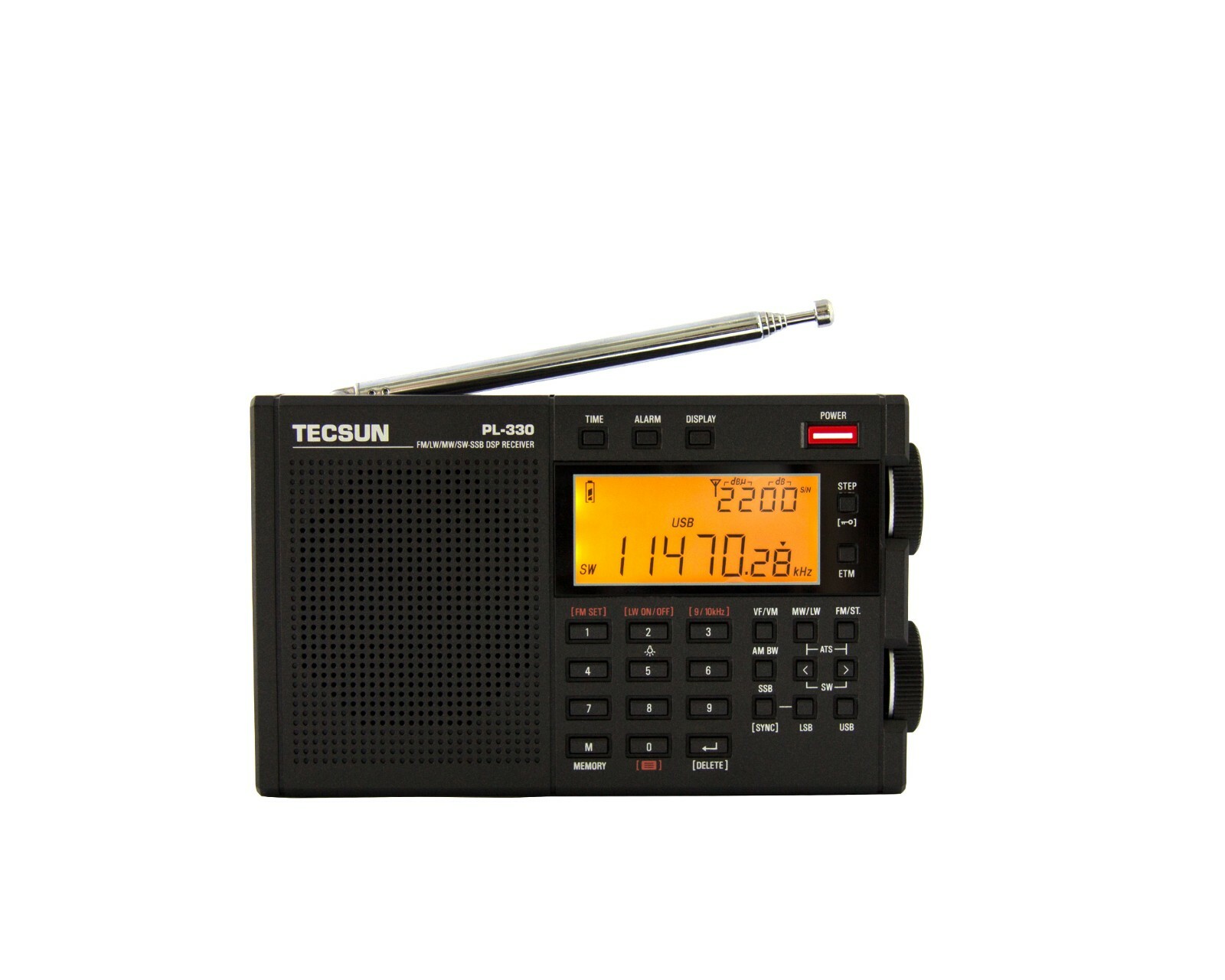 TECSUN PL-330 PLL DSP SSB Multi Band Radio **ENGLISH VERSION / Firmware 3306**