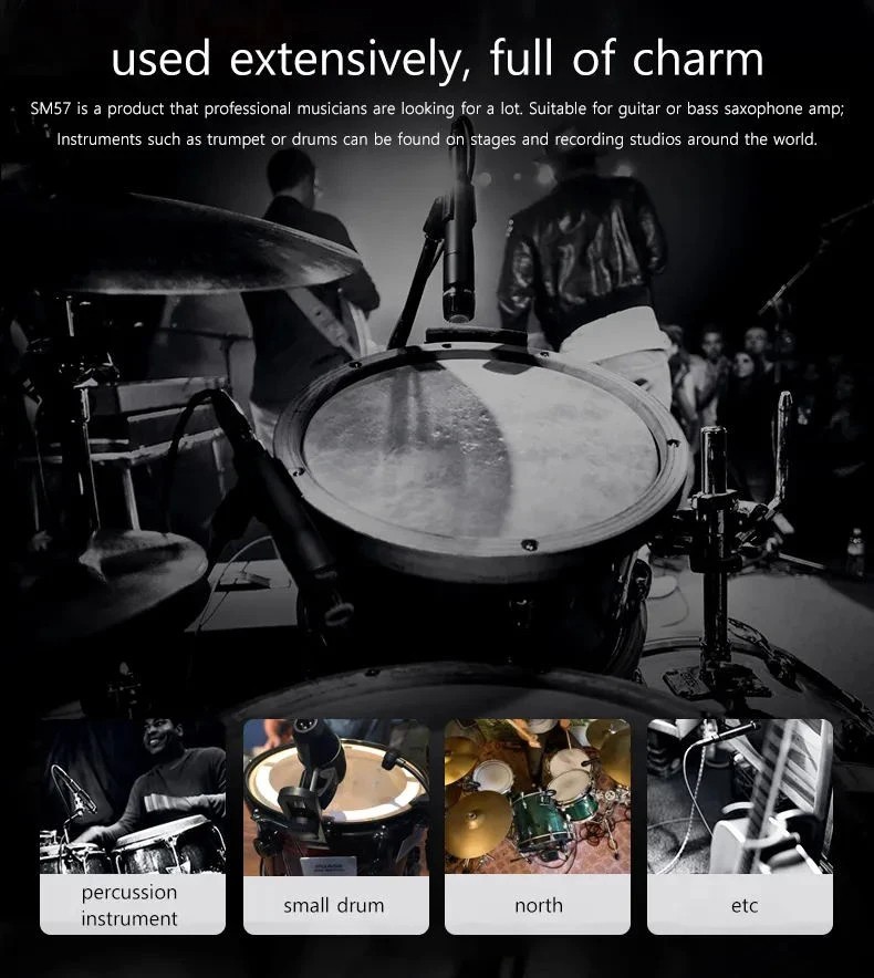 SM57 Cardioid Dynamic Instrument Microphone