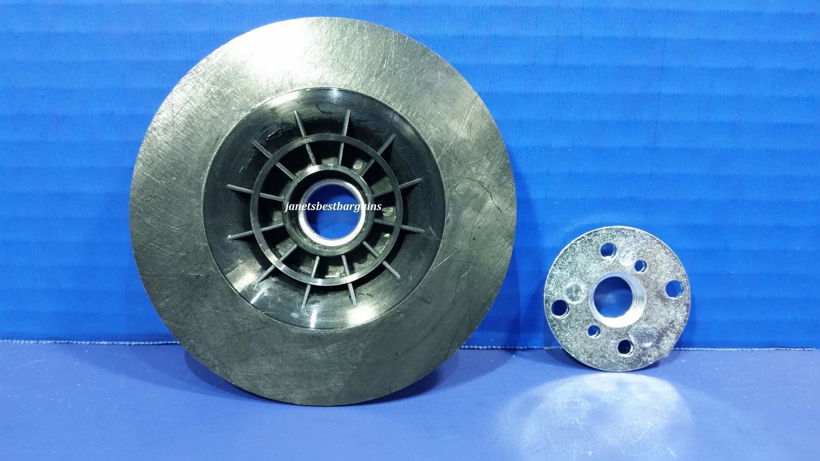 Angle Grinder 4.5" Resin Fiber Backer Backing Pad 5/8"-11 Threaded Locking Nut