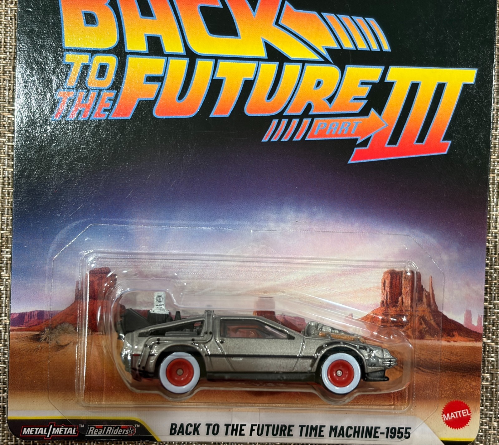 2025 Hot Wheels Pop Culture Back to the Future Part III Time Machine 1955