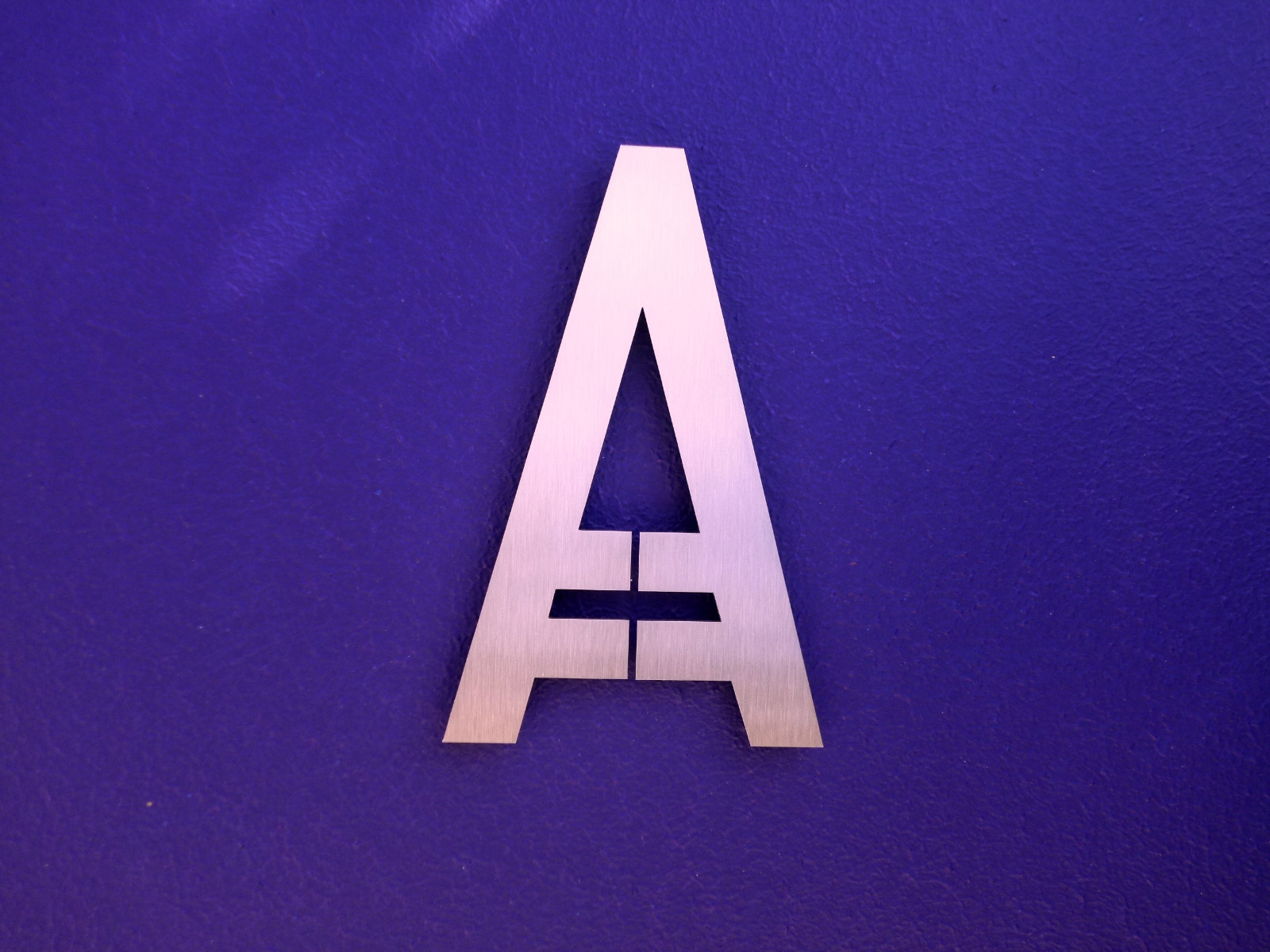 Art Nouveau - Mackintosh - Stainless Steel House Numbers/Numerals 12.5cm/5"