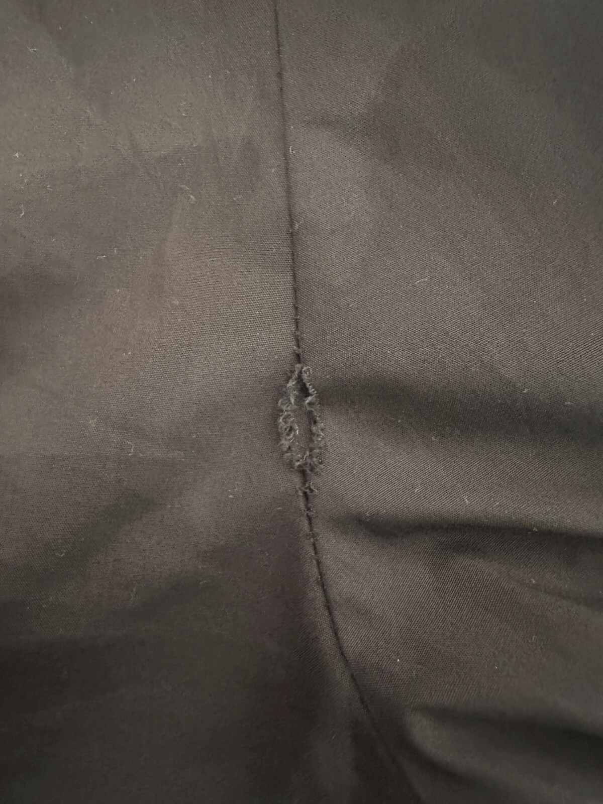 *Flawed* Victorian Choice Black Blouse Steampunk Witchy Goth Button Top Medium