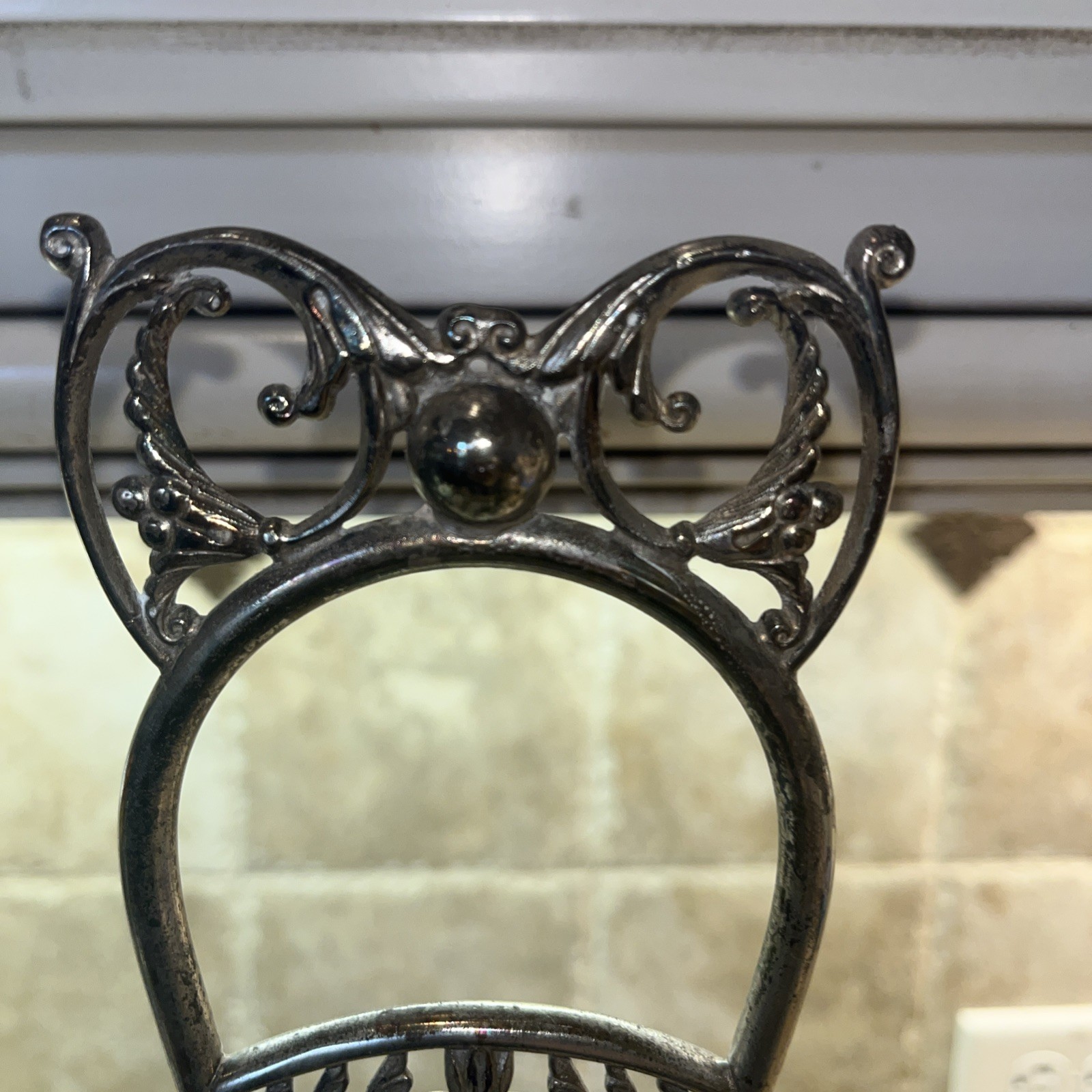 Antique Pairpoint Mfg. Co Glass Cruet Condiment - 7 pieces