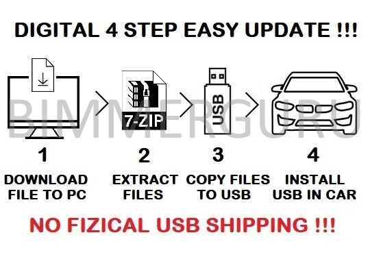 BMW North America Evo 2024-2 MAP Update + North America 2024-2 FSC code ID 5/6