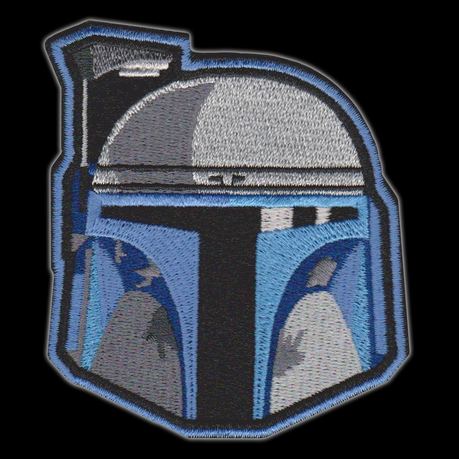 Star Wars "Buckets" Series MANDALORE helmet embroidered patches Boba Fett Mando