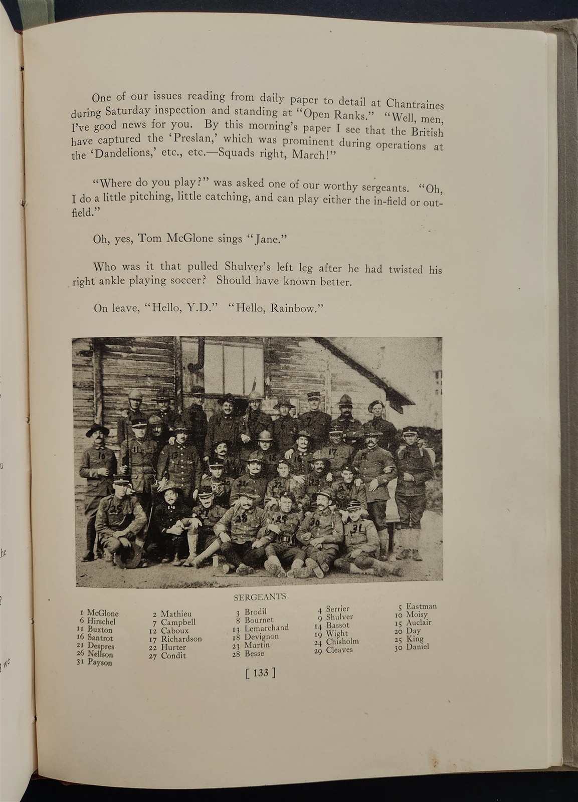 1919 antique WWI HISTORY "E" Co 101st ENGINEERS 26th DIV private printing