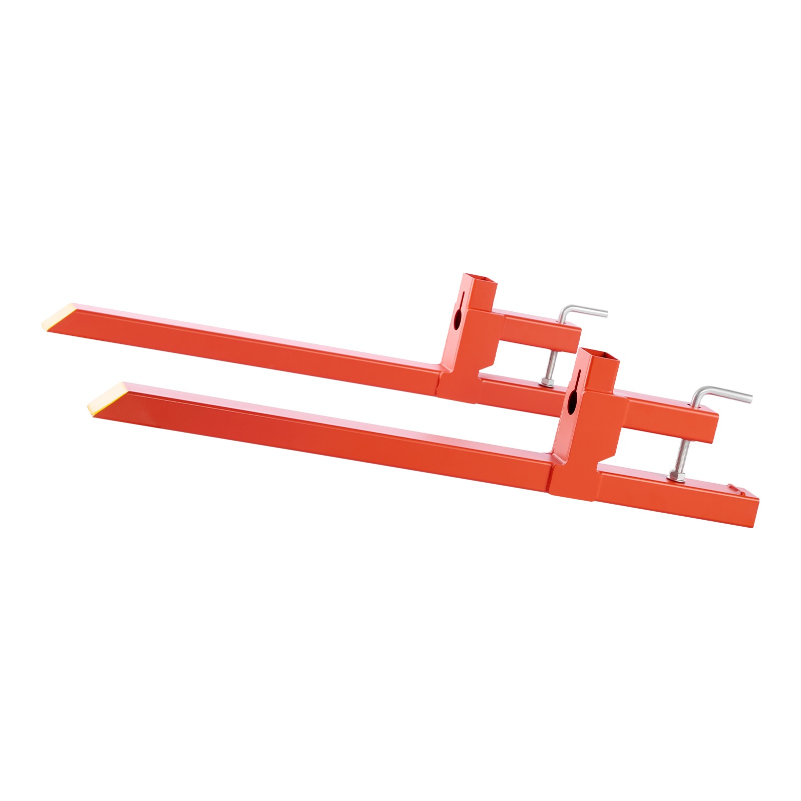 VEVOR 2000 lbs Clamp on Pallet Forks 43-Inch Quick Attach Tractor Forks