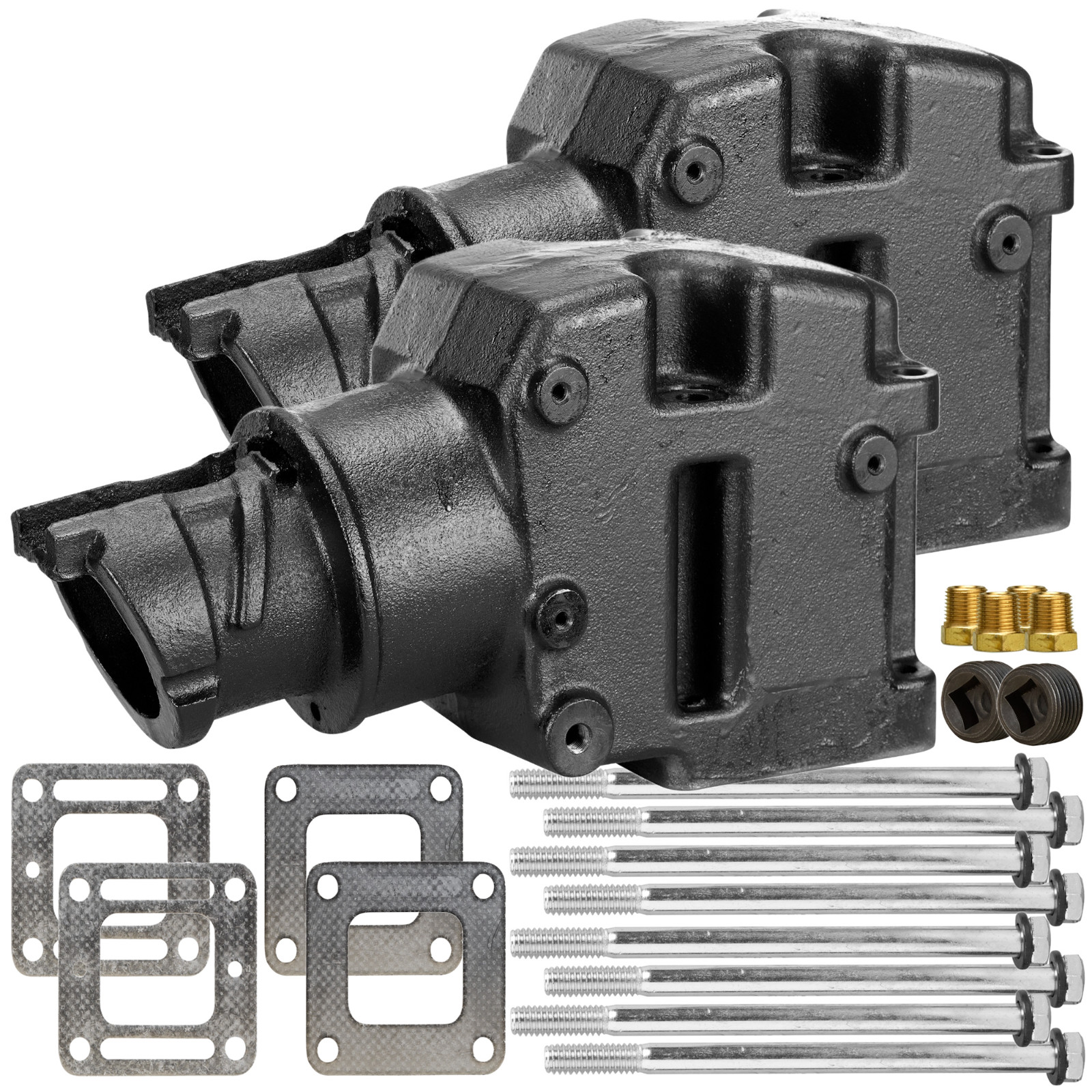 MerCruiser 4" Center Exhaust Riser Elbow 807988 44354A3 V6 V8 4.3L 5.0L 5.7L