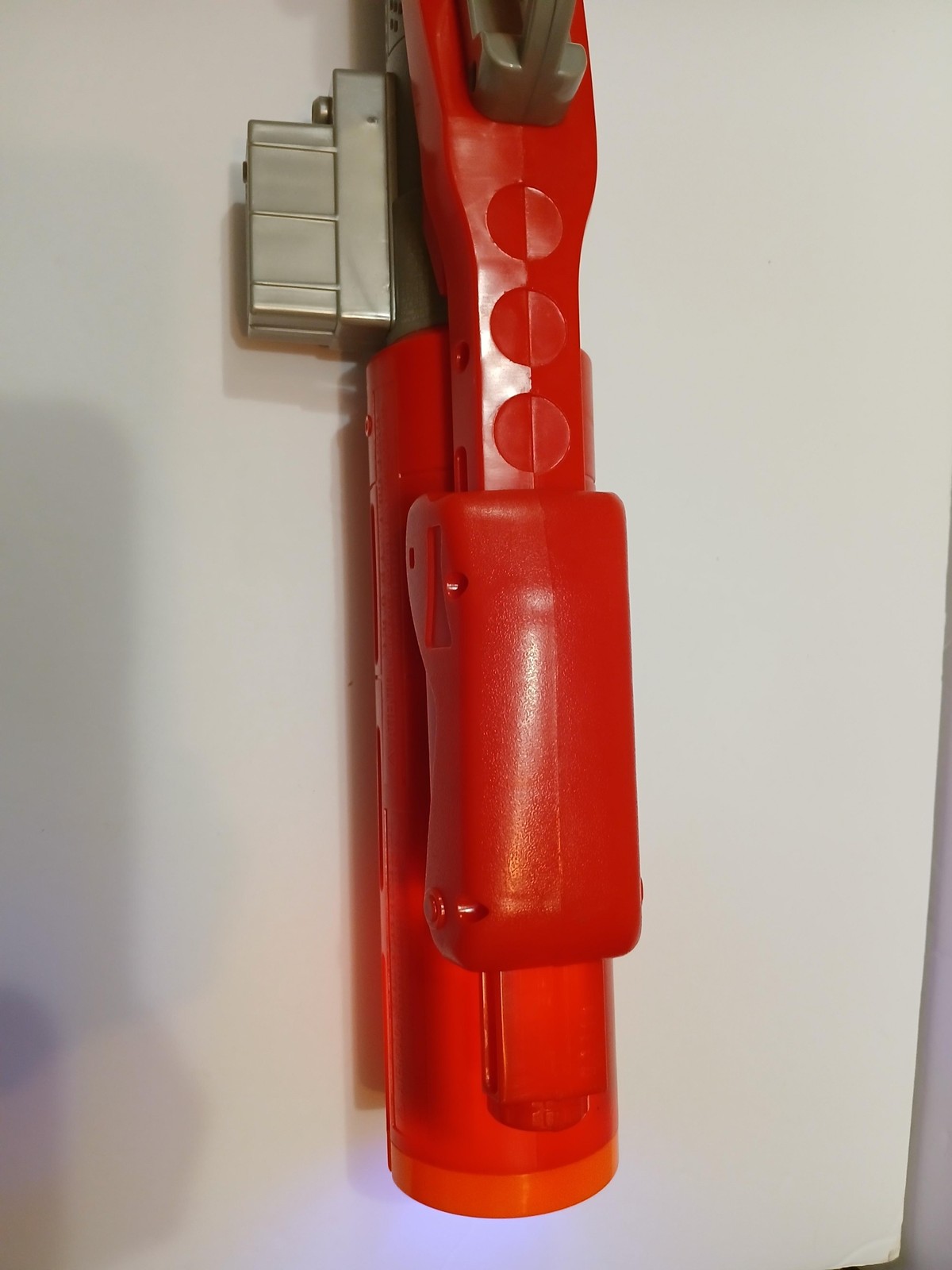 Disney Star Wars Red Gray Light Up Blaster Toy Gun Space Weapon Kids Roleplay