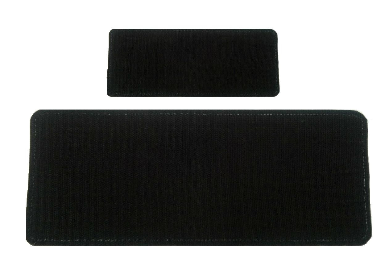 PUBLIC SAFETY OFFICER Embroidery Patches 4x10 Hook On Back Black/White