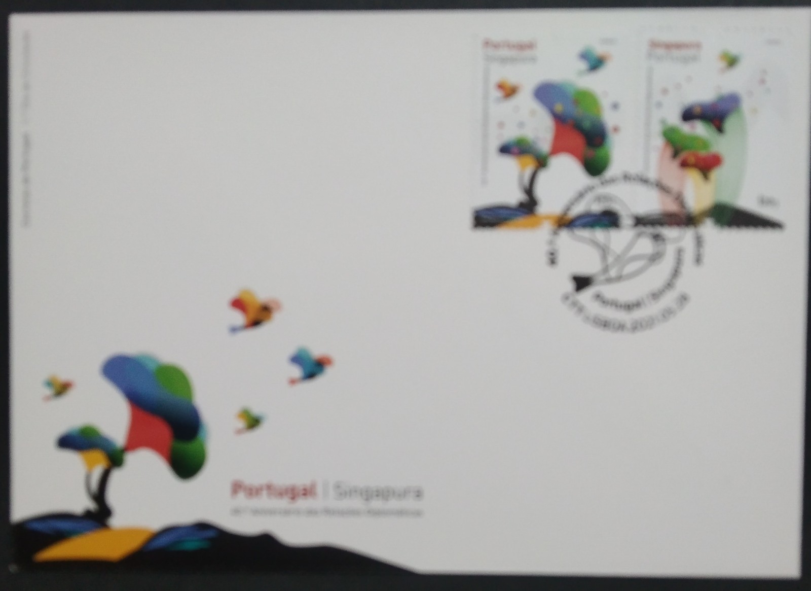 Portugal Singapore Joint Issue First Day Cover 2021-ZZIAA