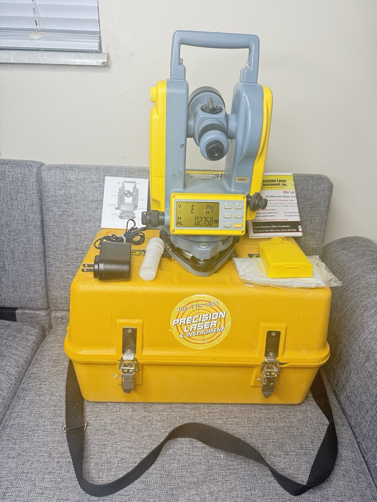 Spectra Precision DET-2 Digital Electronic Theodolite, a precision instrument