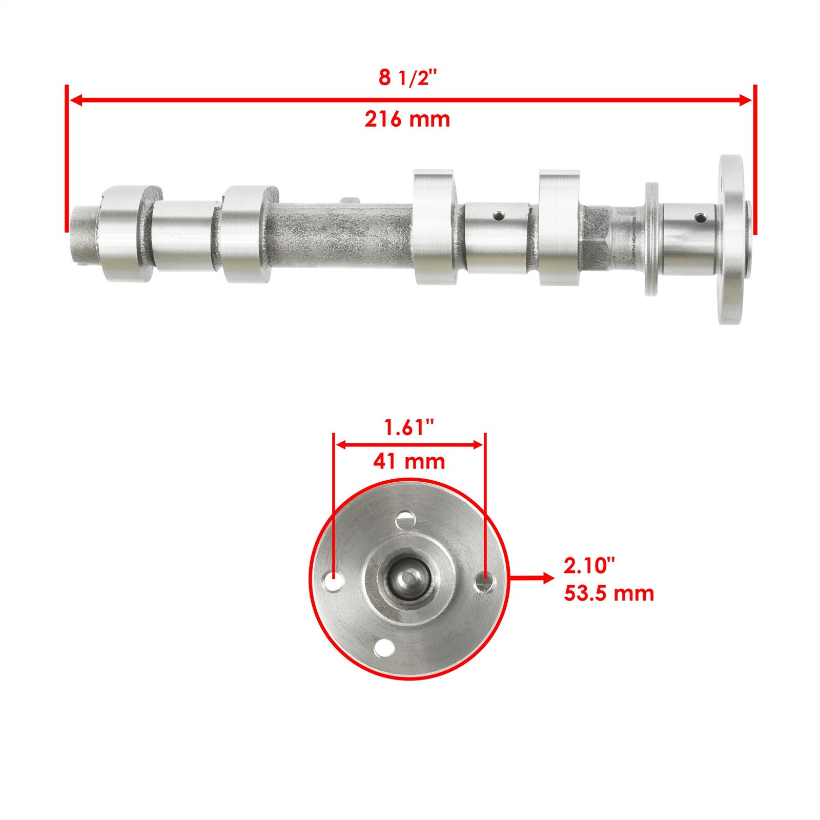 Intake Exhaust Camshaft Assembly fits Polaris RZR XP 1000 2015 2016 2017 - 2021